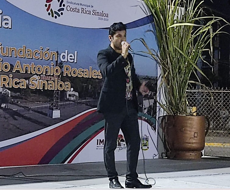 Adrián Varela, durante su participación en Costa Rica, Culiacán.