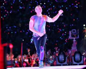 La banda Coldplay emociona a sus fans en el Foro Sol de la Ciudad de México.