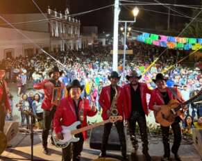 Kikin y los Astros recientemente se presentaron en Zacatecas.