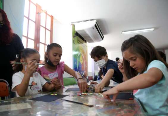 Pequeños de 4 a 12 años son parte del taller de Pascua Infantil en el Masin.