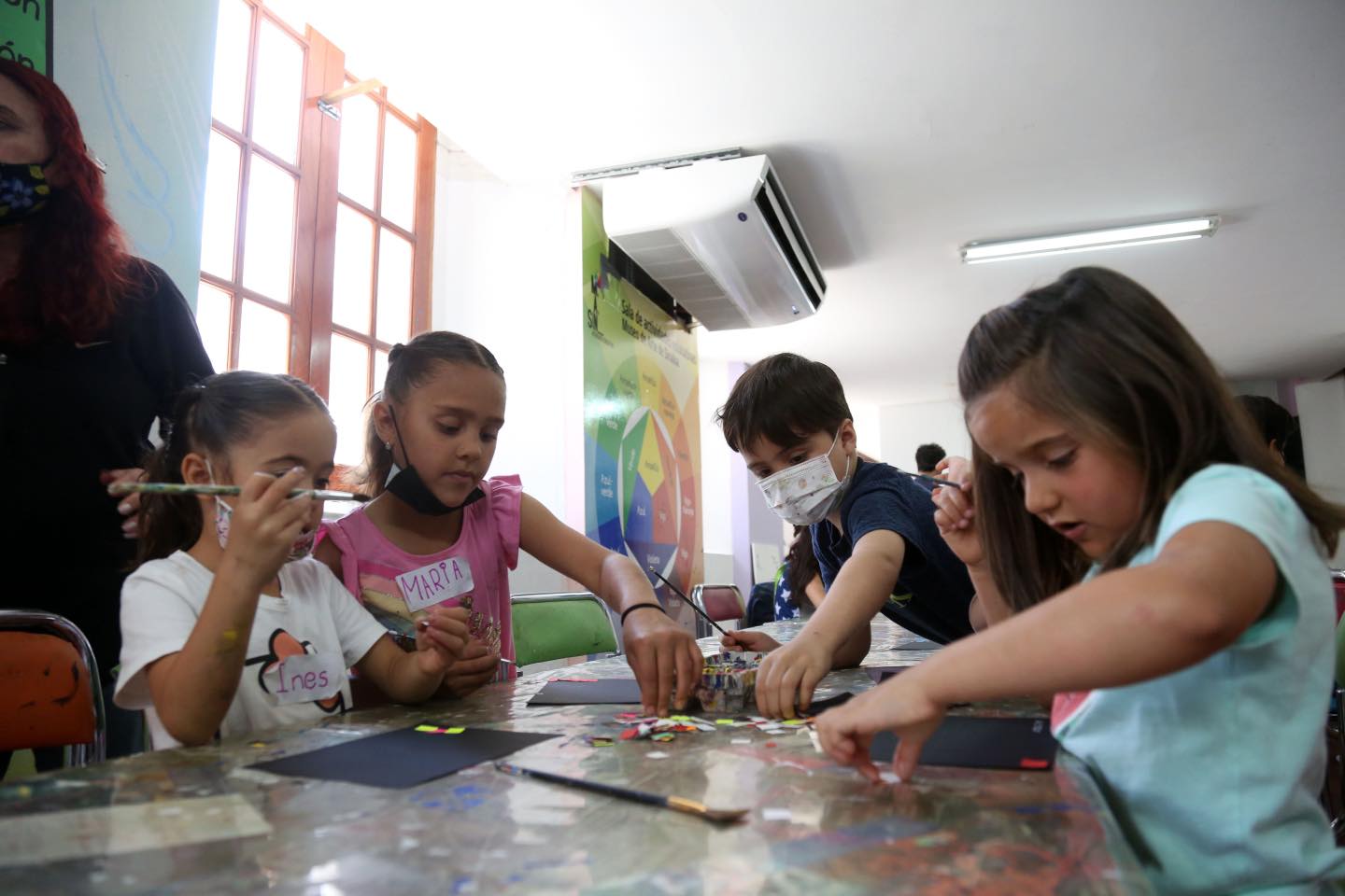 Pequeños de 4 a 12 años son parte del taller de Pascua Infantil en el Masin.