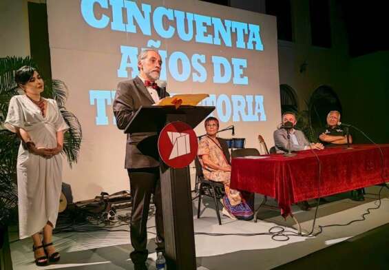 El cineasta Óscar Blancarte recibe un homenaje en Mazatlán.