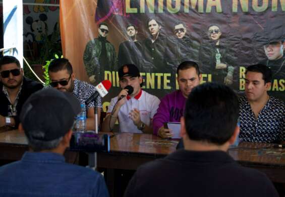 El grupo Enigma Norteño invita a celebrar su décimo aniversario, en Culiacán.