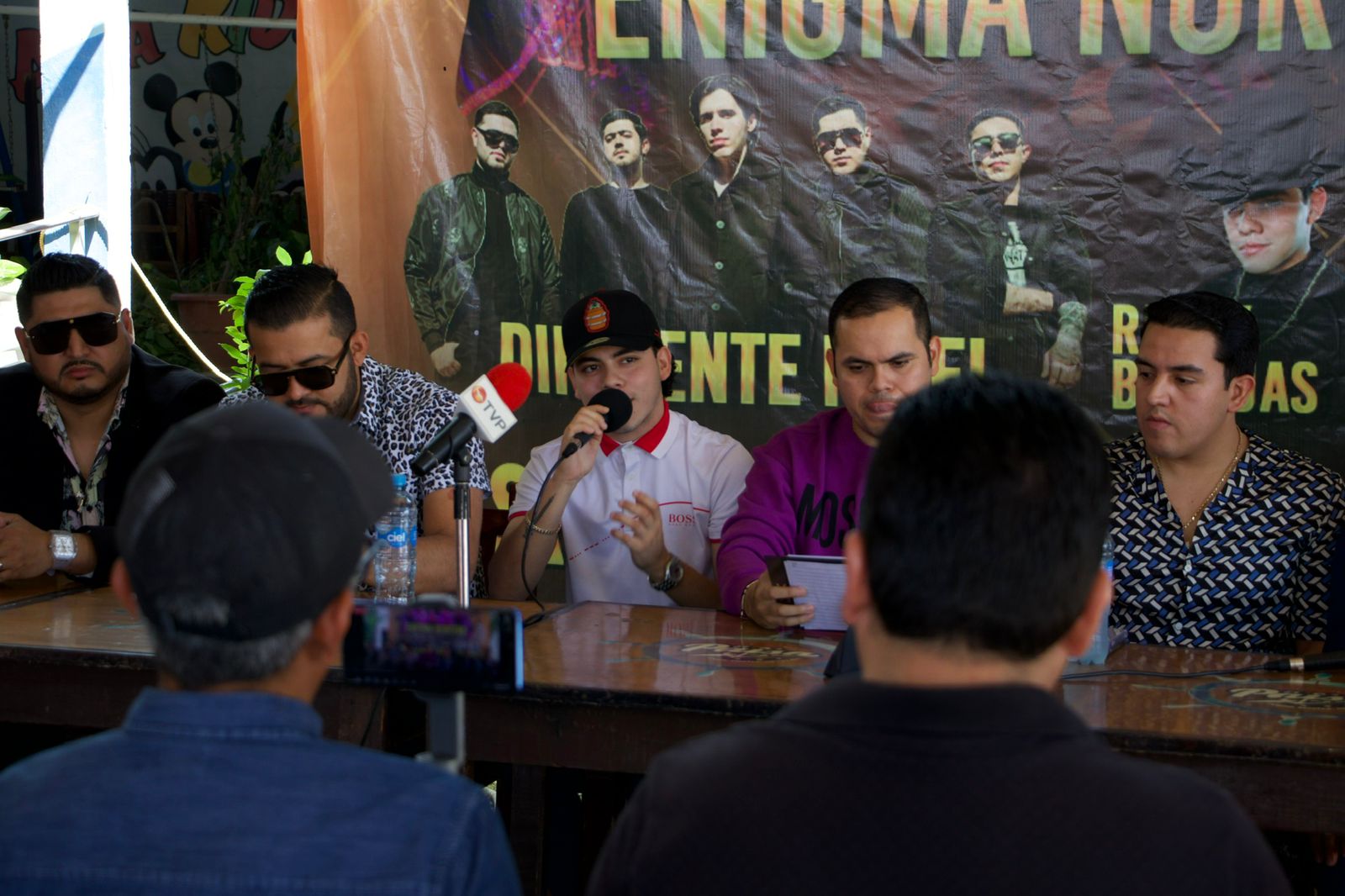 El grupo Enigma Norteño invita a celebrar su décimo aniversario, en Culiacán.