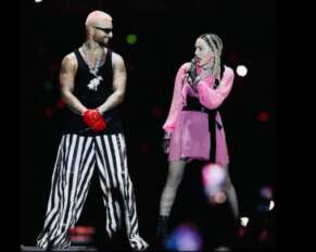 Maluma y Madonna emocionan a los parceros.