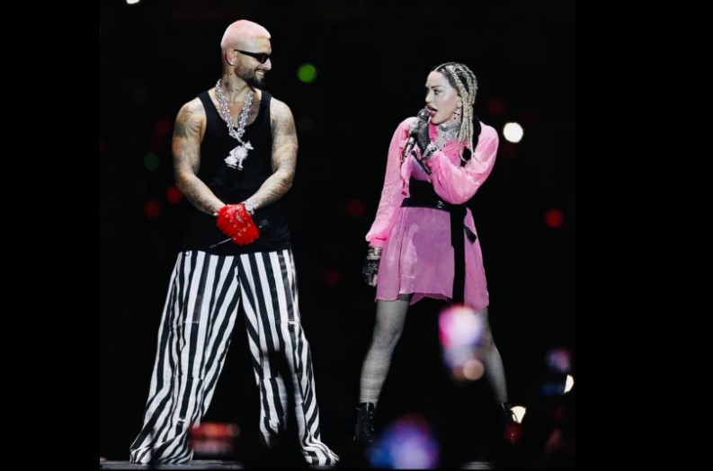 Maluma y Madonna emocionan a los parceros.