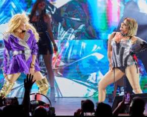 Paulina Rubio y Alejandra Guzmán concluyen su gira en Estados Unidos.
