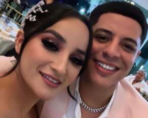Daisy Anahy y Eduin Caz.