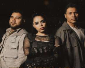 Ingratax junto a Alan Ramirez y Walo Silvas, vocalistas de la Banda MS.