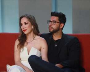 Naidelyn Navarrete y David Anguiano.