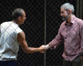 Escena de la obra 'Tebas Land'. (Imagen de Roberto Sosa López)