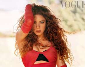 Shakira es portada de la revista Vogue México y Latinoamérica.