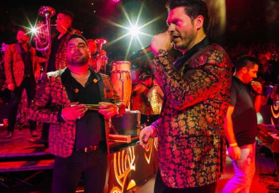 Banda MS en el Domo Care, la noche del viernes.
