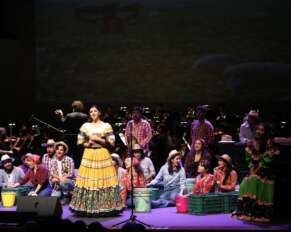 Escena de la ópera 'Elíxir de amor'.