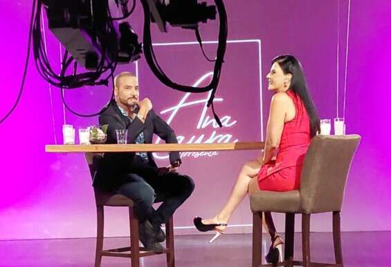 Germán Montero, durante una de sus entrevistas en Guadalajara.