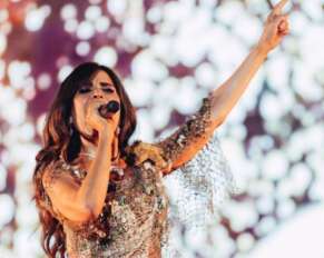 Gloria Trevi en su gira Isla Divina