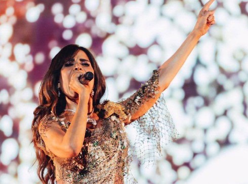 Gloria Trevi en su gira Isla Divina