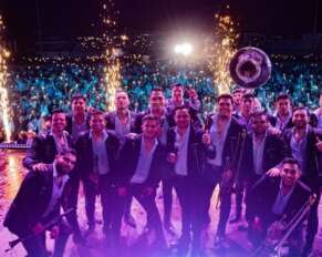 Banda Los Recoditos, en su regreso a Guatemala.