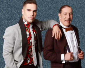 Emir y don Humberto Pabón.