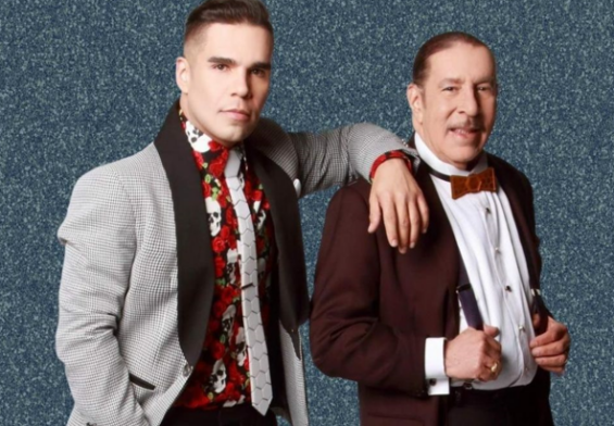 Emir y don Humberto Pabón.
