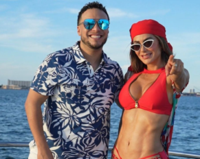 Lorenzo Méndez y Ninel Conde.