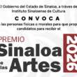 El próximo jueves cierra la convocatoria para el Premio Sinaloa de las Artes 2026