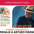 ‘Homenaje a Arturo Márquez’, el jueves en el Festival Cultural Sinaloa 2026